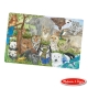 美國瑪莉莎 Melissa & Doug 大型地板拼圖 - 保育類動物 32片 product thumbnail 1