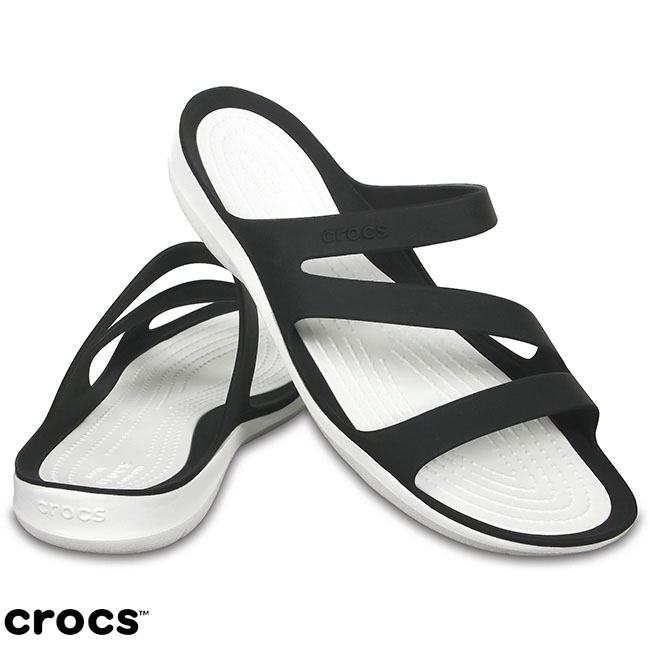 Crocs 卡駱馳 (女鞋) 激浪涼拖鞋 203998-066