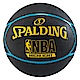 SPALDING 斯伯丁 NBA Highlight五芒星 Rubber 藍黃 籃球 7號 product thumbnail 1