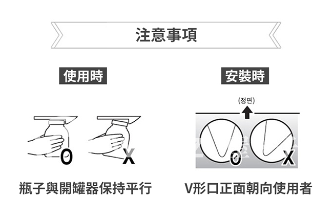 韓國nineware V型開罐器