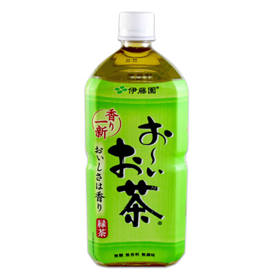 《伊藤園》綠茶 (975ml x 12入)