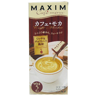 日本AGF《MAXIM》3合1摩卡咖啡(5入/盒)