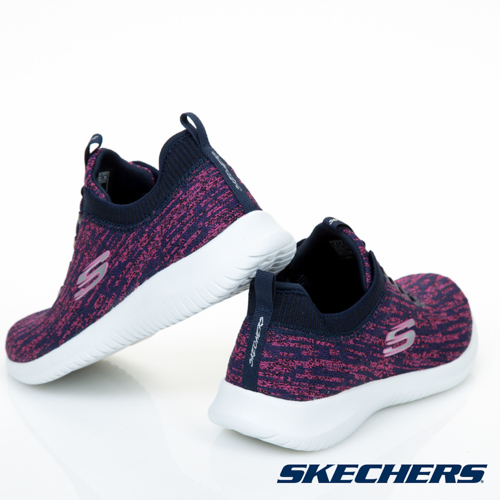 SKECHERS (女)運動系列 ULTRA FLEX-12831NVPK