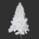 摩達客 台製5尺(150cm)特級白色松針葉聖誕樹 裸樹 (不含飾品不含燈) product thumbnail 1