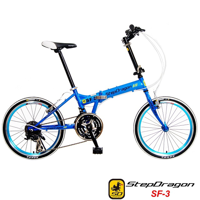 【StepDragon】SF-3 日本Shimano24速20吋定位變速折疊車