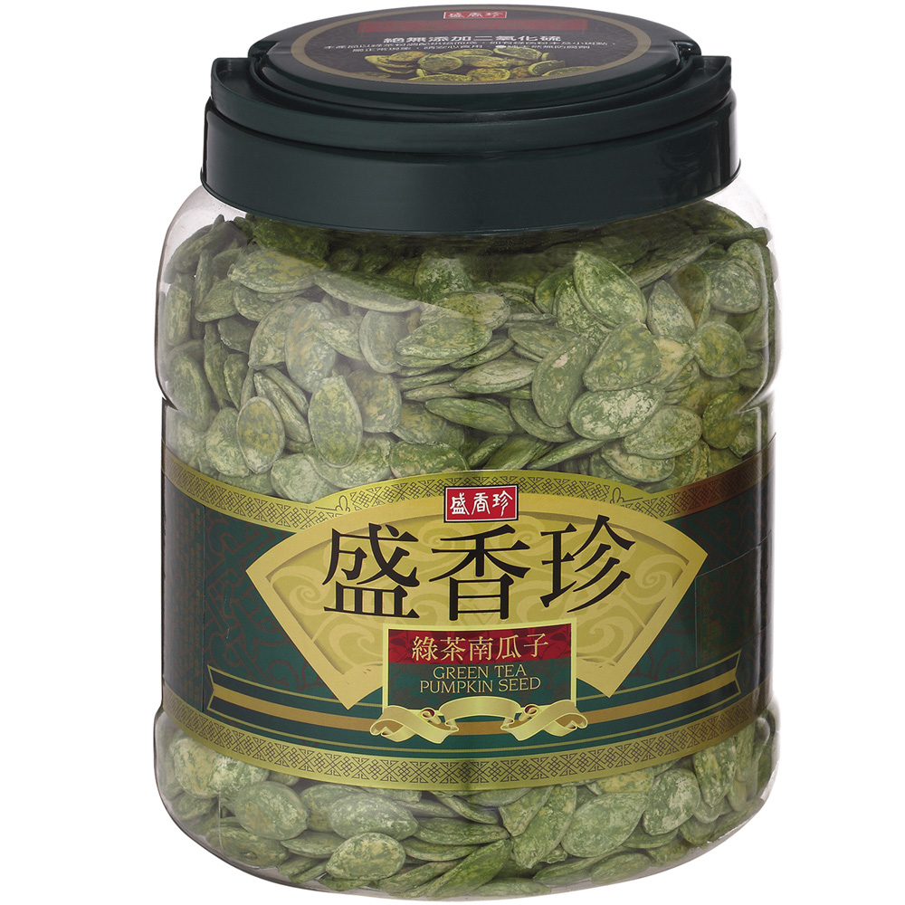 盛香珍 綠茶南瓜子禮桶(630g)