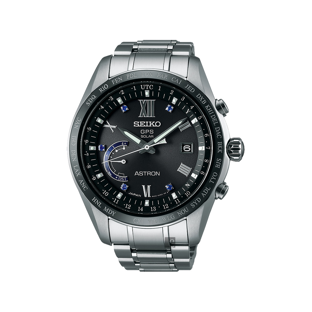 SEIKO ASTRON GPS 135週年限量鈦衛星太陽能腕錶(SSE117J1)