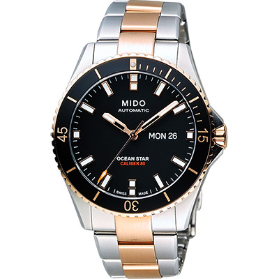 MIDO 美度 官方授權 Ocean Star Caliber 80 200m潛水機械錶 新春送禮 M0264302205100