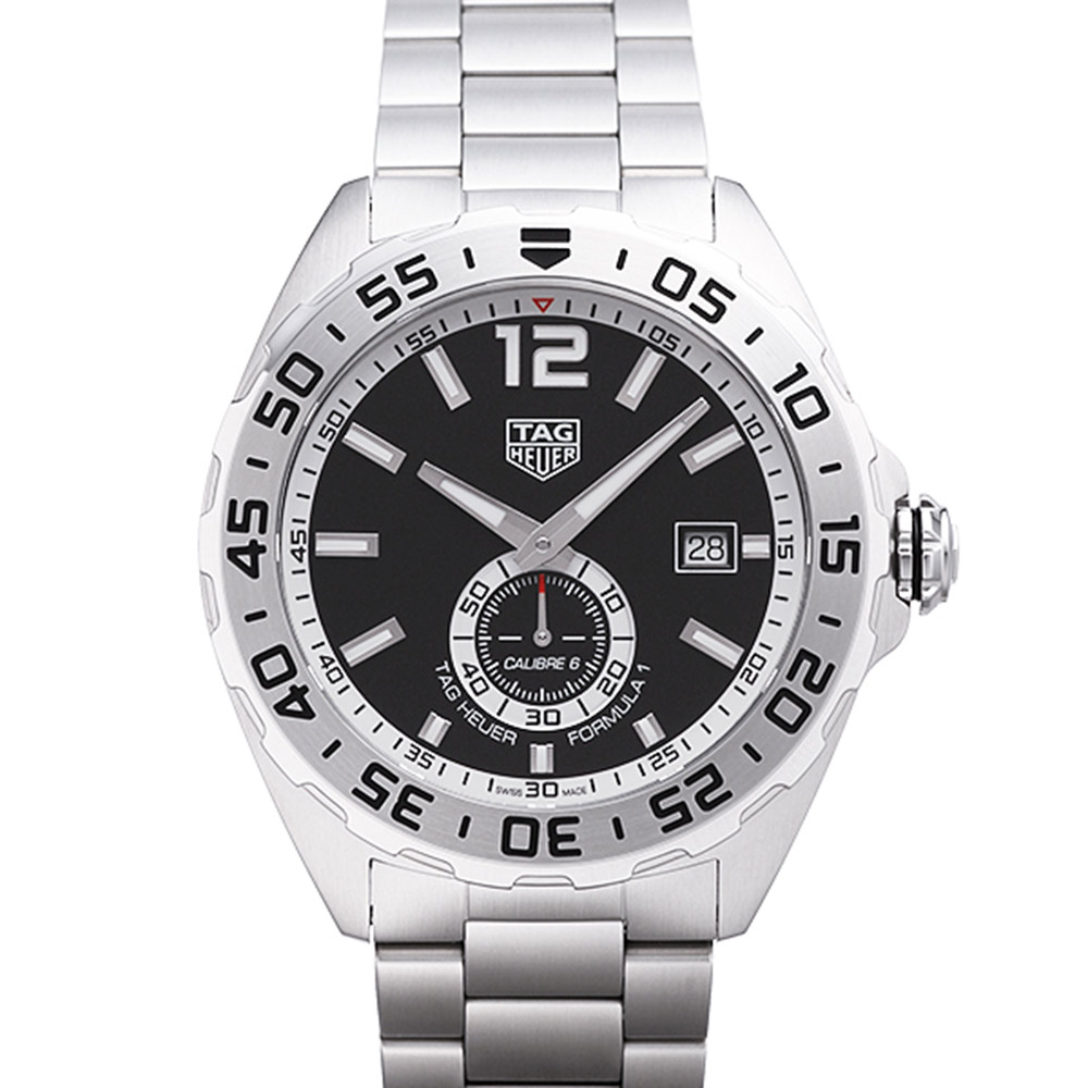 TAG HEUER 豪雅 F1黑面鍊帶款(WAZ2012.BA0842)-43mm