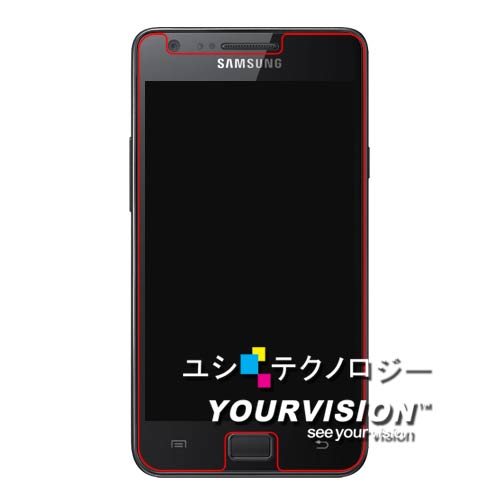 Samsung GALAXY S2 i9100 晶磨抗刮高光澤(亮面)機身正面保護貼