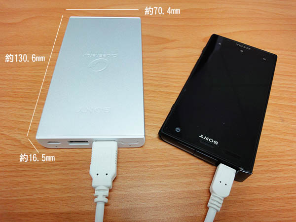 SONY 二次鋰離子行動電源10000mAh 銀 (CP-F10M)