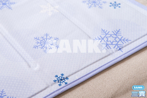 日本SANKi 雪花紫冰涼床墊1床1枕 90x140cm