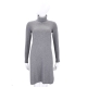 FABIANA FILIPPI 灰色高領羊毛洋裝(75%MERINO WOOL) product thumbnail 1