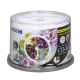 錸德 Ritek CD-R 700MB 52X 頂級鏡面相片防水可列印式光碟 50P布丁桶 product thumbnail 2