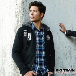 BIG TRAIN 軍事潮流連帽外套-