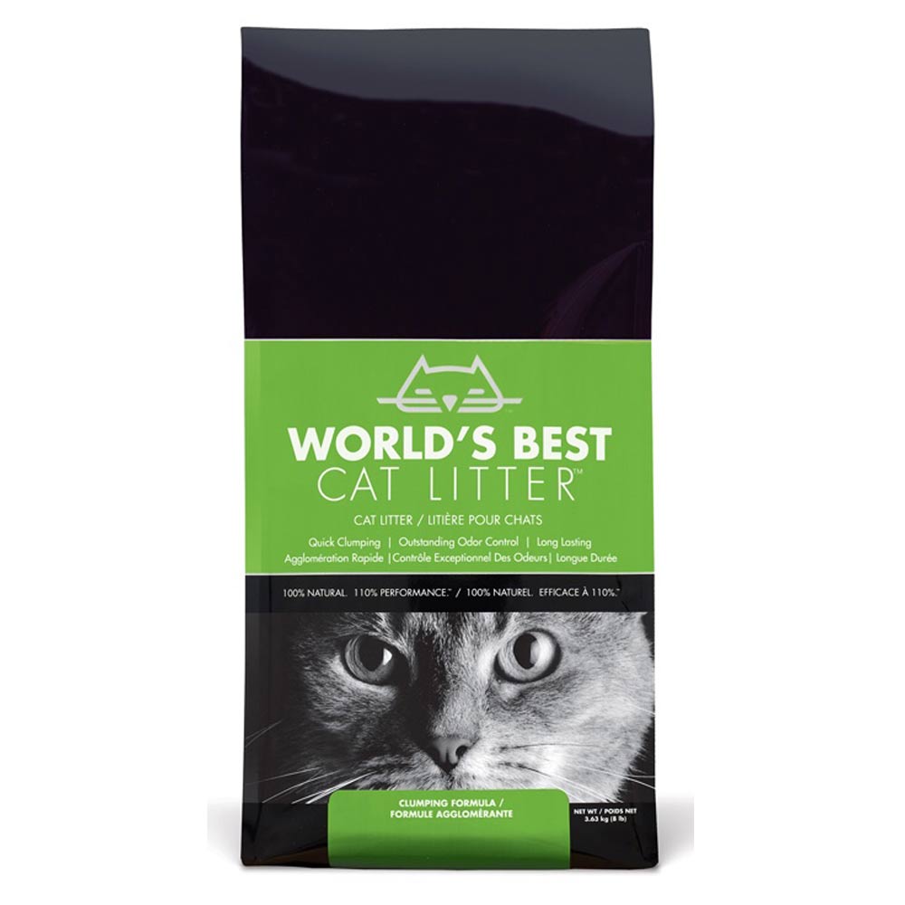 World’s Best Cat Litter世嘉 原味清香 強效凝結玉米砂 14磅