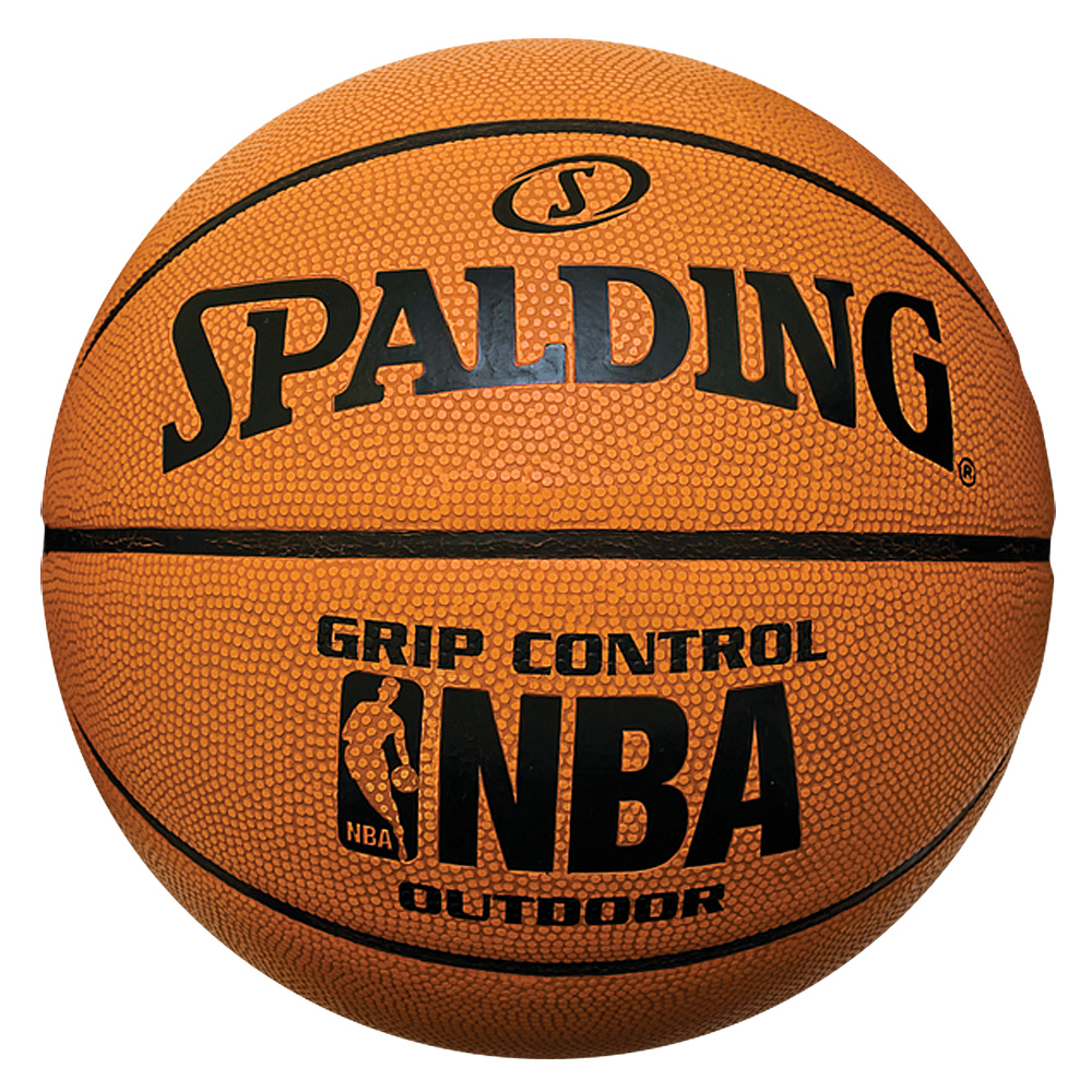 SPALDING NBA Grip Control 專業橘- Rubber 籃球 7號