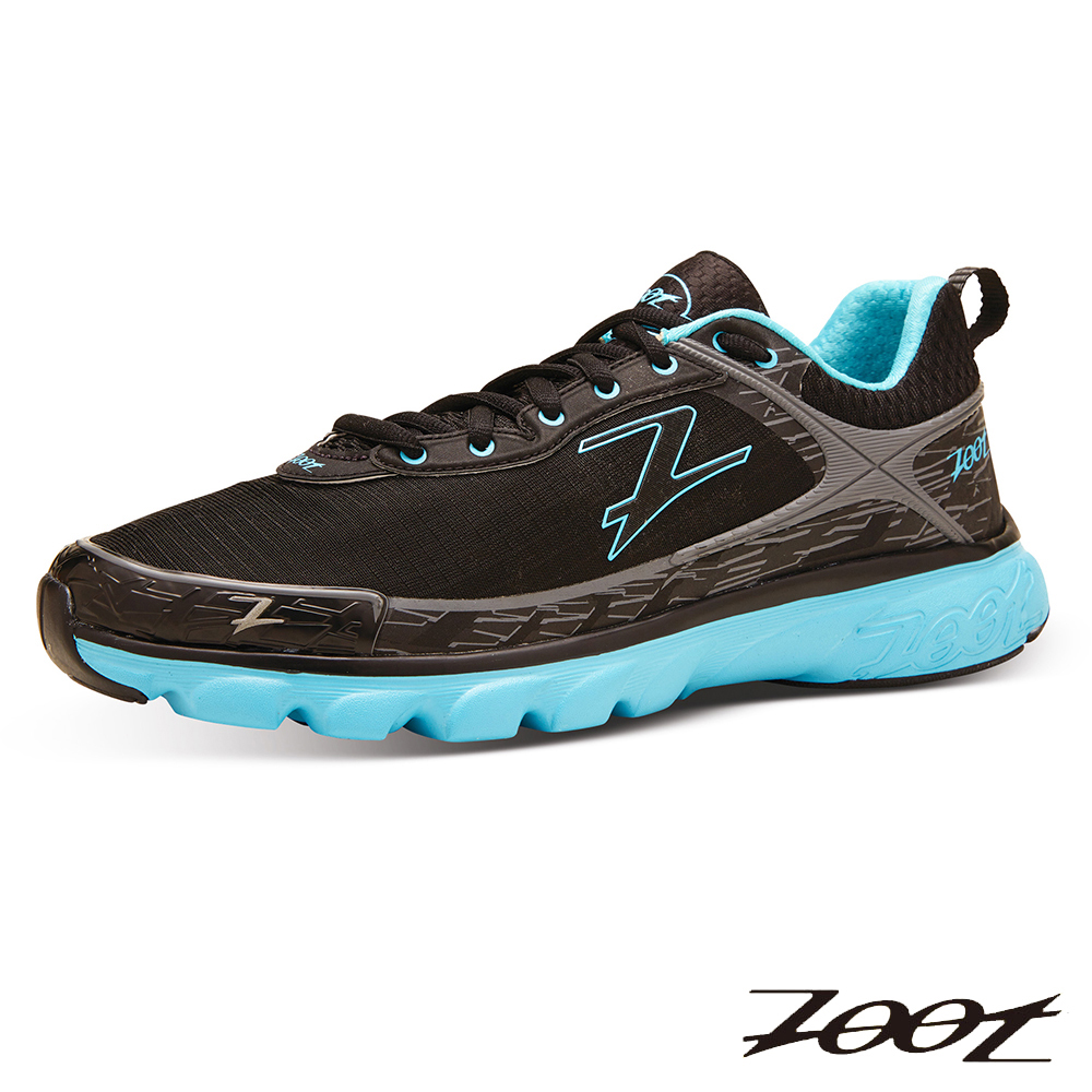 ZOOT 頂級極致型索拉那 跑鞋 運動鞋(女)(黑-水藍) Z14010200