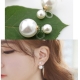 梨花HaN 無耳洞自然韓國經典熱銷雙面珍珠夾式耳環 product thumbnail 1