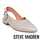 STEVE MADDEN-COURTNEY 尖頭低跟大圓扣涼鞋-灰色 product thumbnail 1