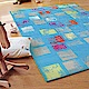 ESPRIT-Zara藍色情境短毛地毯-80x150cm product thumbnail 1