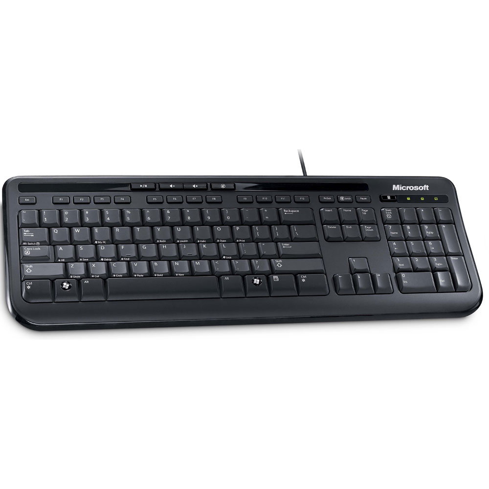 微軟標準鍵盤  600  (黑)