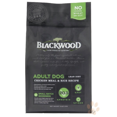 柏萊富blackwood 特調低卡保健配方(雞肉+糙米)犬糧5磅