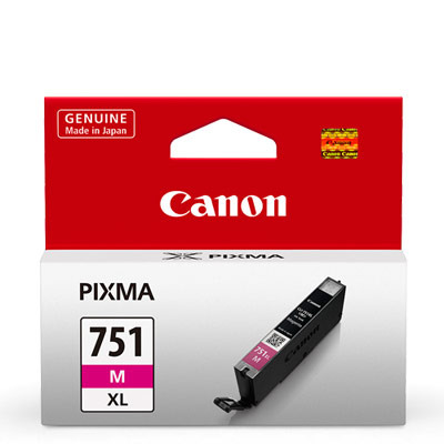 CANON CLI-751XL-M 原廠紅色高容量XL墨水匣