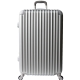 YC Eason 超值流線型20吋ABS可加大海關鎖行李箱 金屬銀 product thumbnail 1
