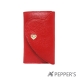 PEPPER`S-LOVE繽紛心型牛皮鑰匙包-紅 product thumbnail 1