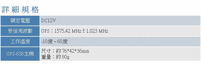 南極星838GPS衛星定位測速警示器