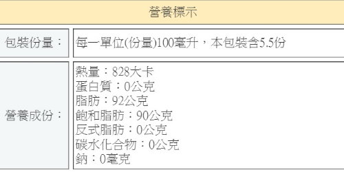 穀動森活天然椰子油(550mlx5罐)特價!!