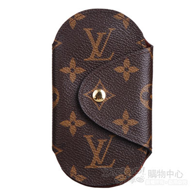 LV【M60116】經典Monogram Round GM系列鑰匙包