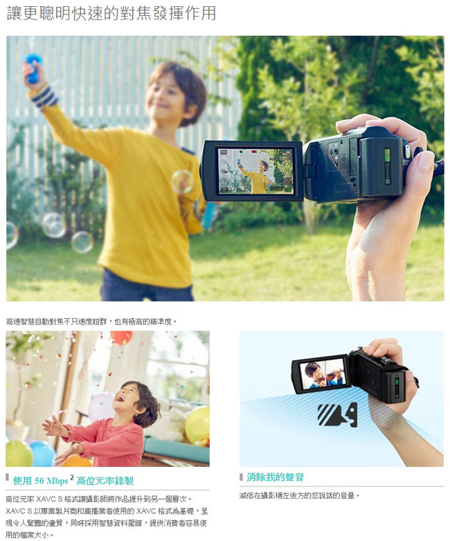 SONY HDR-CX450 數位攝影機 記憶組(公司貨)