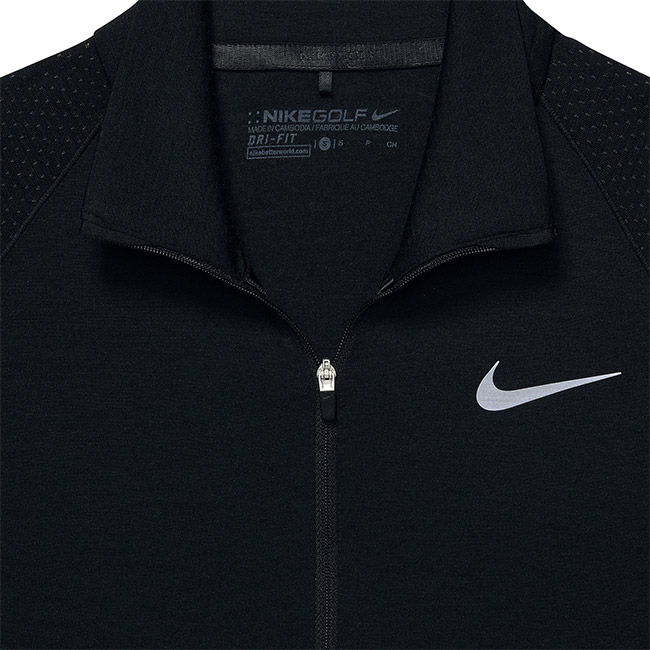 NIKE GOLF 拉鍊 長袖 上衣-黑802973-010