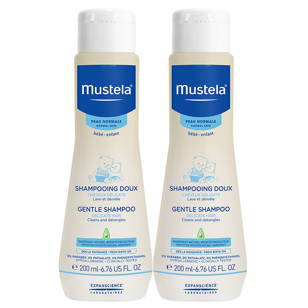 Mustela慕之恬廊 慕之幼溫和潔髮露200ml(2入組)