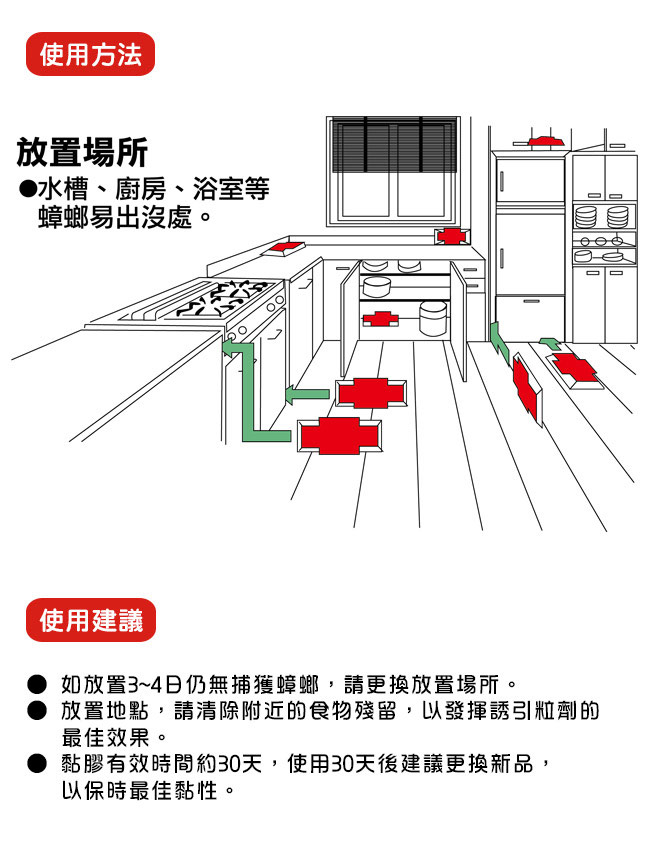 興家安速 黏金多黏蟑屋(5片裝)