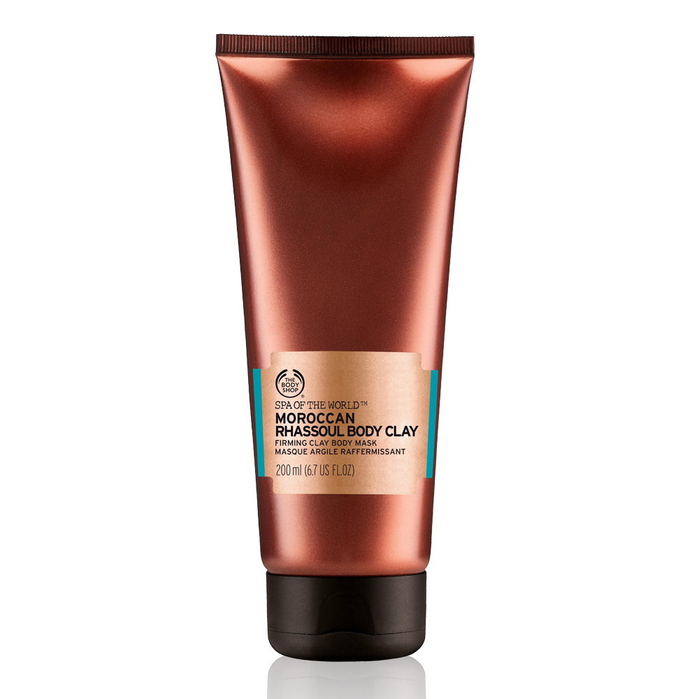 The Body Shop 摩洛哥火山SPA 熔岩緊緻敷體膜 -200ML