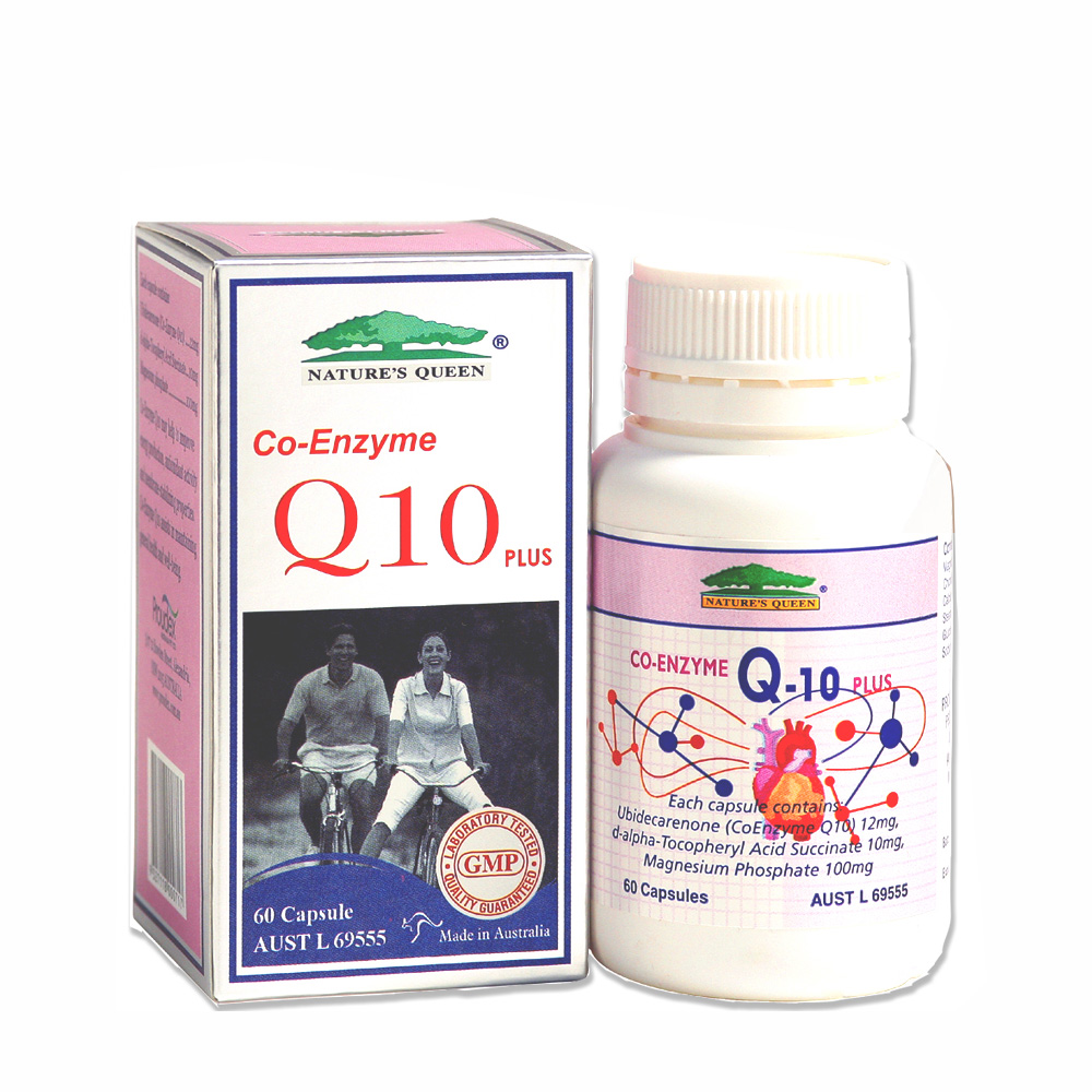 澳洲Nature’s Queen 輔酵素CO Q10複方膠囊(60顆/瓶)