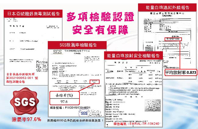 WaterMore水摩爾日本亞硫酸鈣濾芯淨水蓮蓬頭