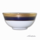 Noritake 藍色多瑙河金邊湯碗10.7cm product thumbnail 1