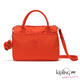 Kipling 橘紅素面手提側背包 product thumbnail 1