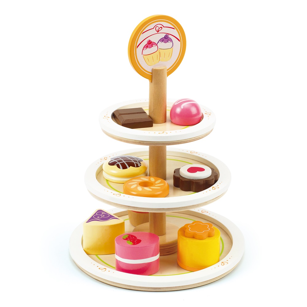 德國Hape愛傑卡 廚房系列-甜心蛋糕塔