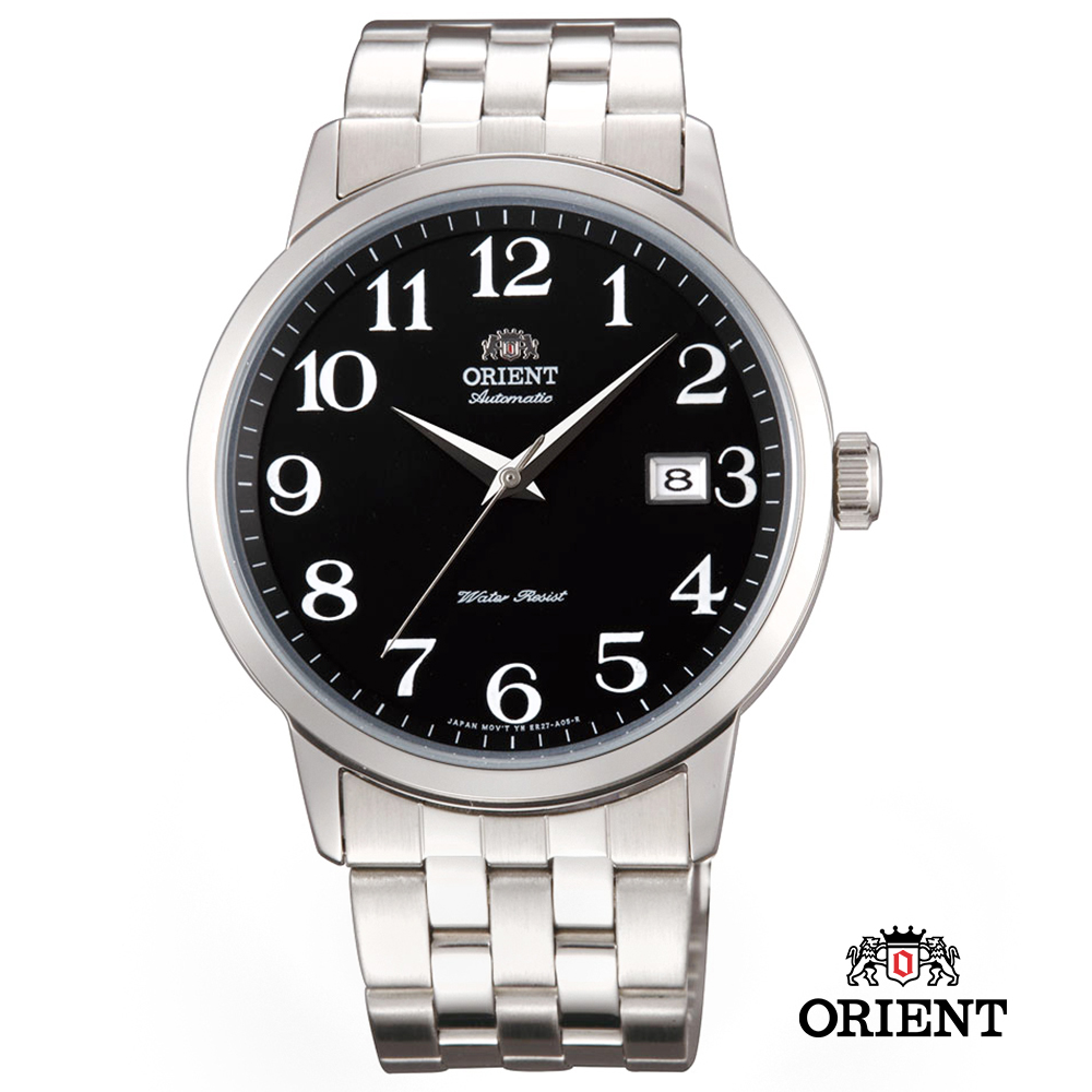 ORIENT 東方錶 Classic Design系列 日期顯示機械錶 黑色 - 41mm