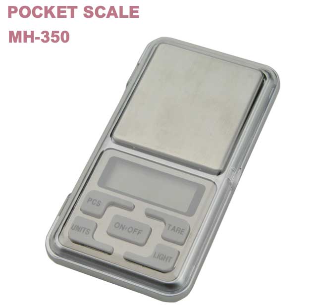 POCKET SCALE MH-350 電子磅秤 300g-銀色(HK0514S)