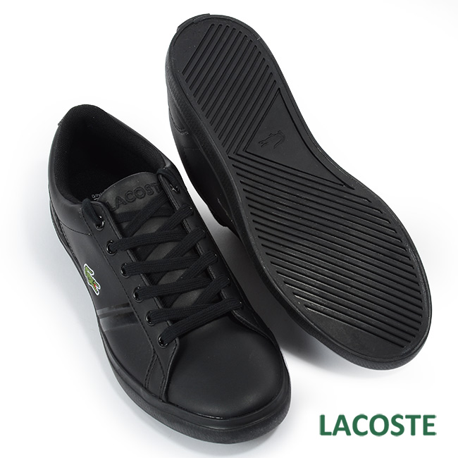 LACOSTE 女用休閒鞋-黑