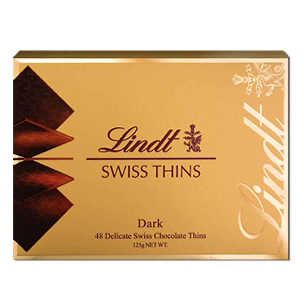 瑞士蓮LINDT 經典薄片純味巧克力(125g)