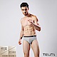 (超值4件組)男內褲 彈性素色三角褲 (淺灰)TELITA product thumbnail 1