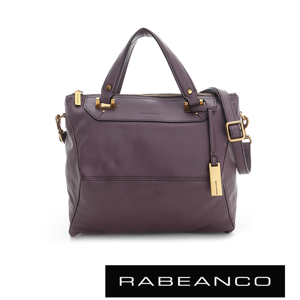 RABEANCO OL 時尚粉領系列菱形包(小) 深紫