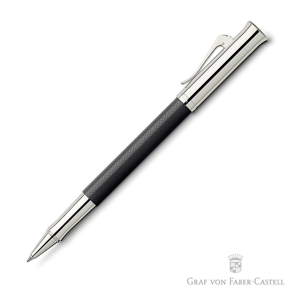 GRAF VON FABER-CASTELL 多彩繩紋系列黑傑克繩紋飾鋼珠筆